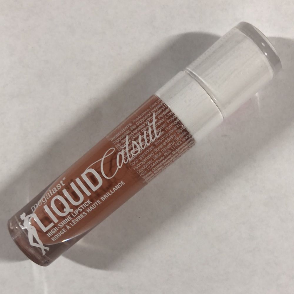 Wet n Wild MegaLast Liquid Catsuit High-Shine Lipstick 944B Send Nudes NEW